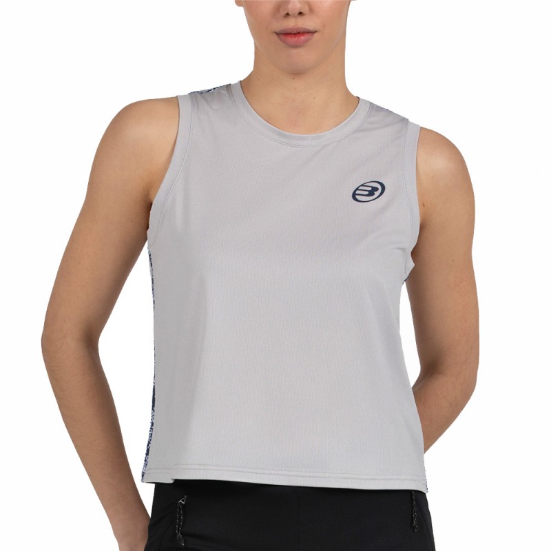 Bullpadel Palacel zandkleurig gemêleerd T-shirt