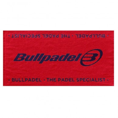 Bullpadel handdoek BPTOWEL26 100X50 rood