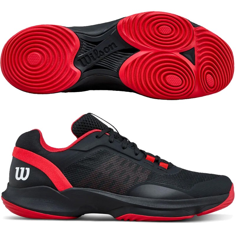 Wilson Hurakn Pro V2 black red heren 2026