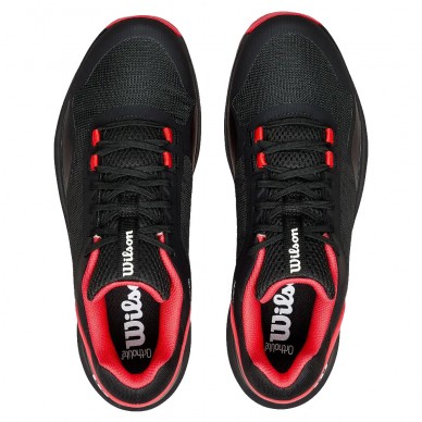Wilson Hurakn Pro V2 black red heren 2026