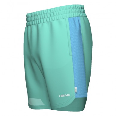 Head Power turquoise blauw Short