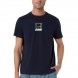 Asics Court Core Graphic TEE blauw T-shirt
