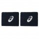 Asics polsbandjes kort 2-pack blauw