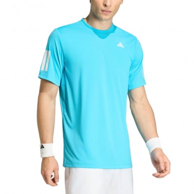 Adidas Club 3STR blauw cyaan T-shirt