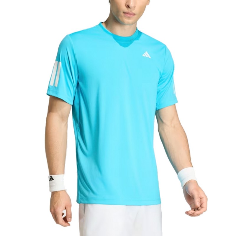 Adidas Club 3STR blauw cyaan T-shirt