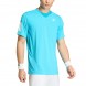 Adidas Club 3STR blauw cyaan T-shirt