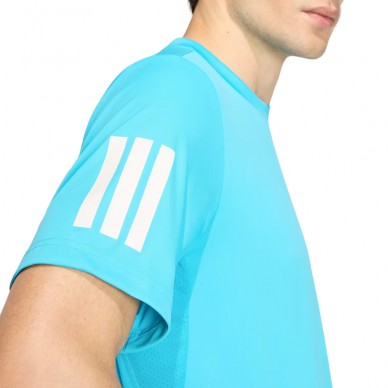 Adidas Club 3STR blauw cyaan T-shirt