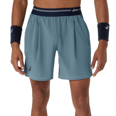 Asics Game 7in donkergrijs short