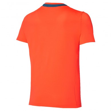 Mizuno Tennis Tee rood T-shirt