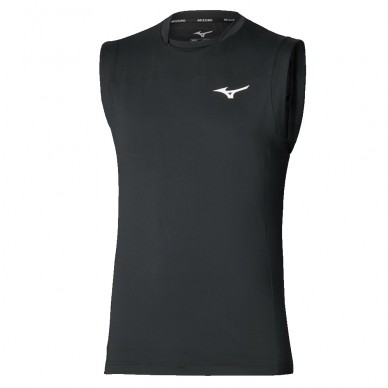 Mizuno Tennis Shadow zwart T-shirt