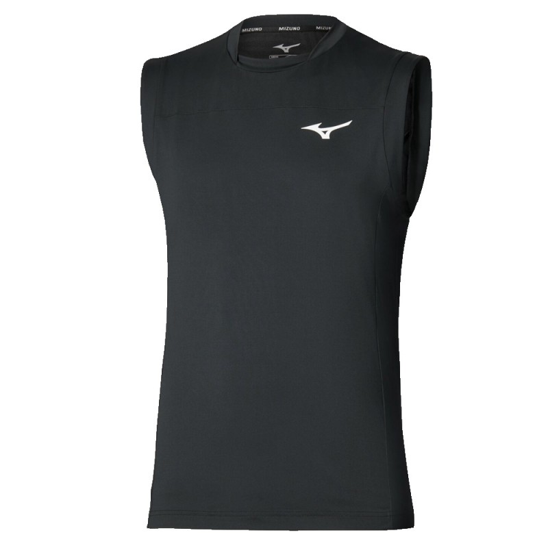 Mizuno Tennis Shadow zwart T-shirt