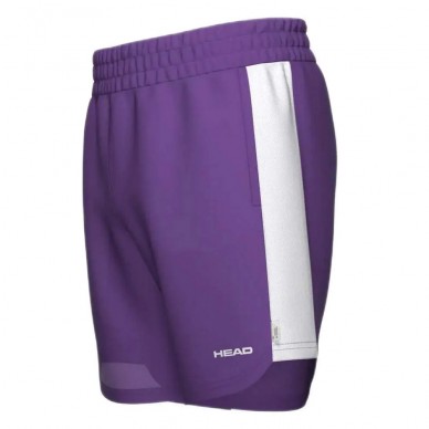 Head Power paars wit Short