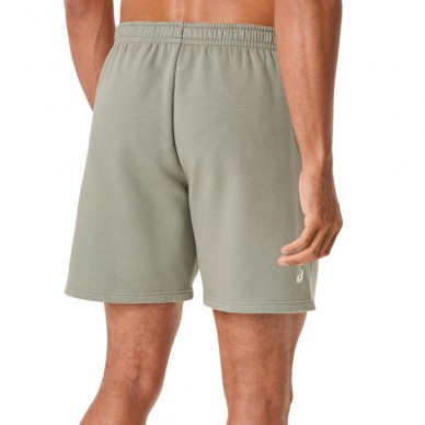 Asics Logo Fleece 7IN salvia groen Short
