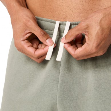 Asics Logo Fleece 7IN salvia groen Short