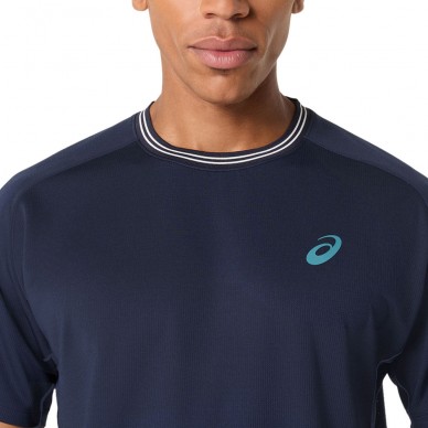 Asics Game SS Top middernachtblauw T-shirt