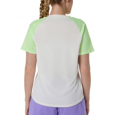 Asics Court All Over Print SS Top groen wit T-shirt