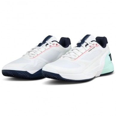 Wilson Rush Pro 5 Clay white bay heren 2026