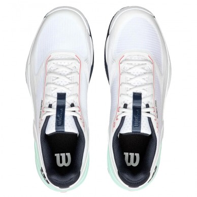 Wilson Rush Pro 5 Clay white bay heren 2026