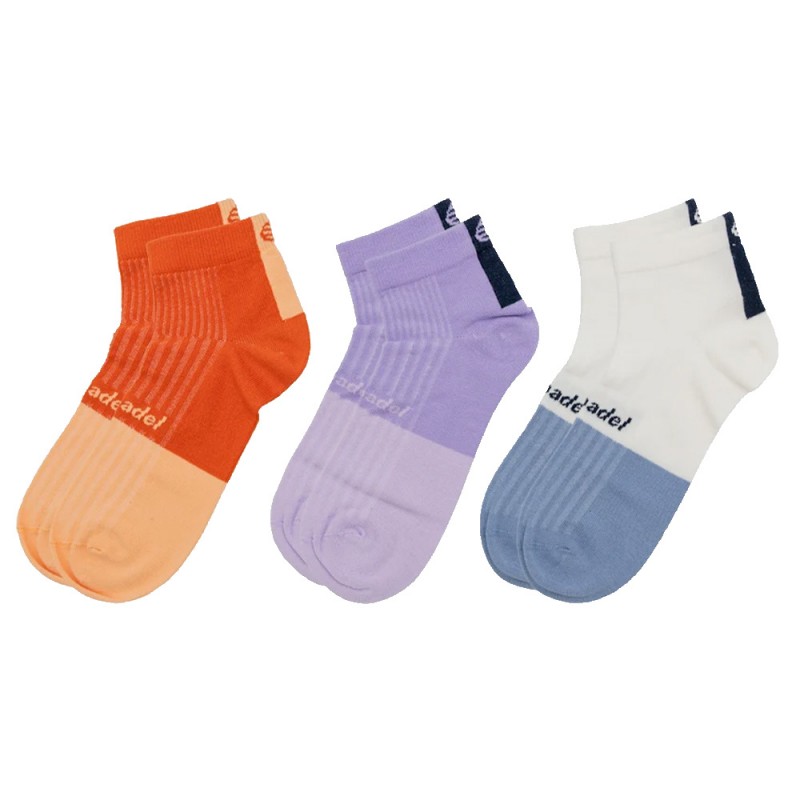 Sokken Bullpadel BP266 Pack 3 kleuren