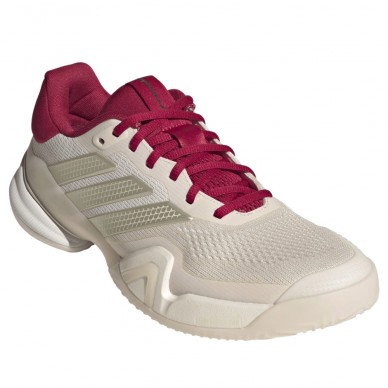 Adidas Barricade 14 M Clay white ice gold heren 2026