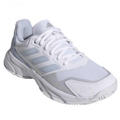 Adidas Courtjam Control 3 W crystal white silver dames 2026