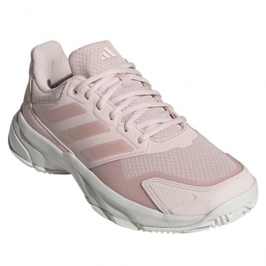 Adidas Courtjam Control 3 W wonder quartz white dames 2026