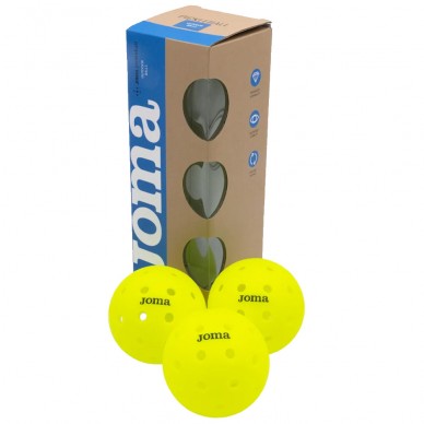 Joma Pickleballballen ballen fluorescerend geel