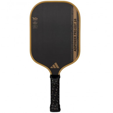 Adidas Pickleball Adipower Pro EDT 16mm goud 2026