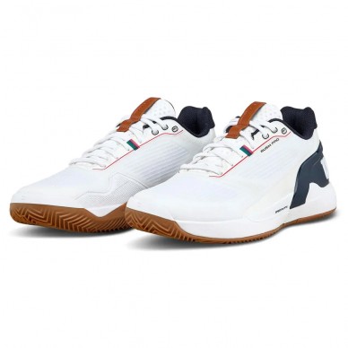 Wilson Rush Pro 5 Clay white navy heren 2026