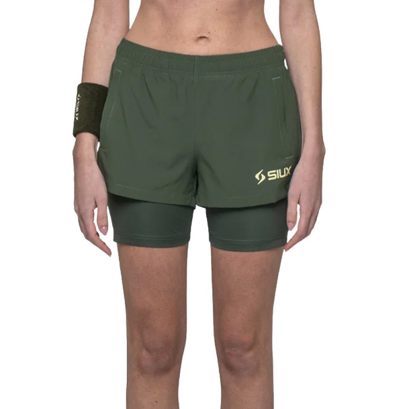 Siux Gareh Vrouw groen short