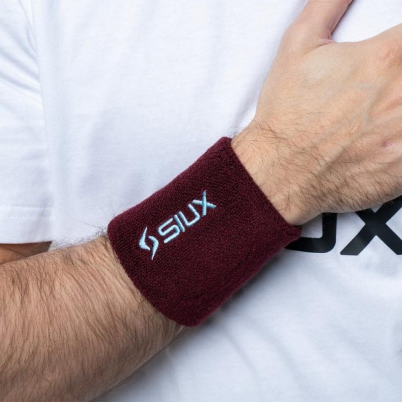 Siux polsbandjes Groove korte bordeaux