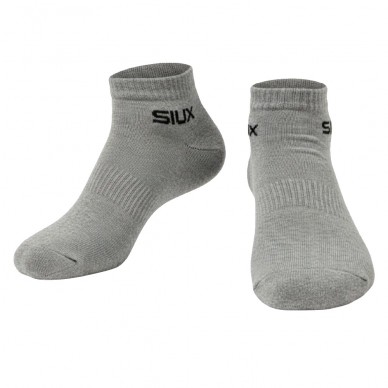 Sokken Siux Basic korte Pack 3u grijs