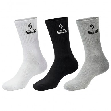 Sokken Siux Basic hoge Pack 3u mix
