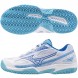 Mizuno Break Shot CC Woman white mugen blue dames 2024