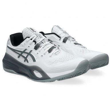 Asics Gel Resolution X Padel white steel grey heren 2026