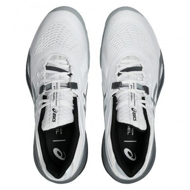 Asics Gel Resolution X Padel white steel grey heren 2026