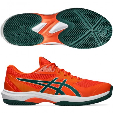 Asics Game FF Padel energy orange jewel green heren 2026