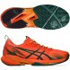 Asics Sonicsmash FF energy orange dark aubergine heren 2026