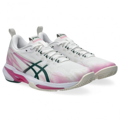 Asics Sonicsmash FF white jewel green dames 2026