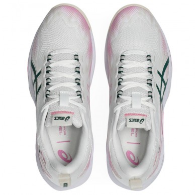 Asics Sonicsmash FF white jewel green dames 2026