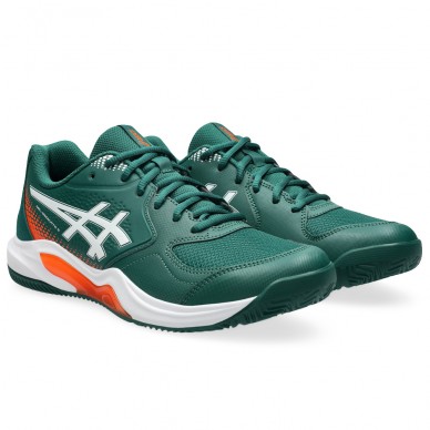Asics Gel Dedicate 9 Padel jewel green white heren 2026