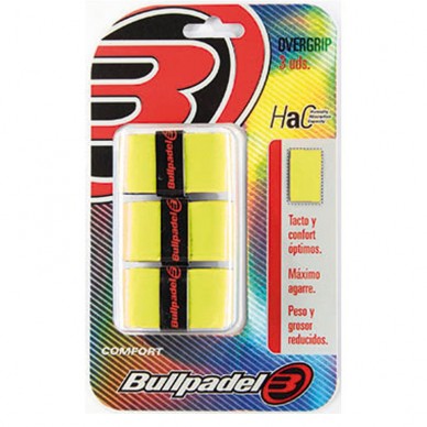 Overgrips bullpadel GB1200 Amarillo fluor