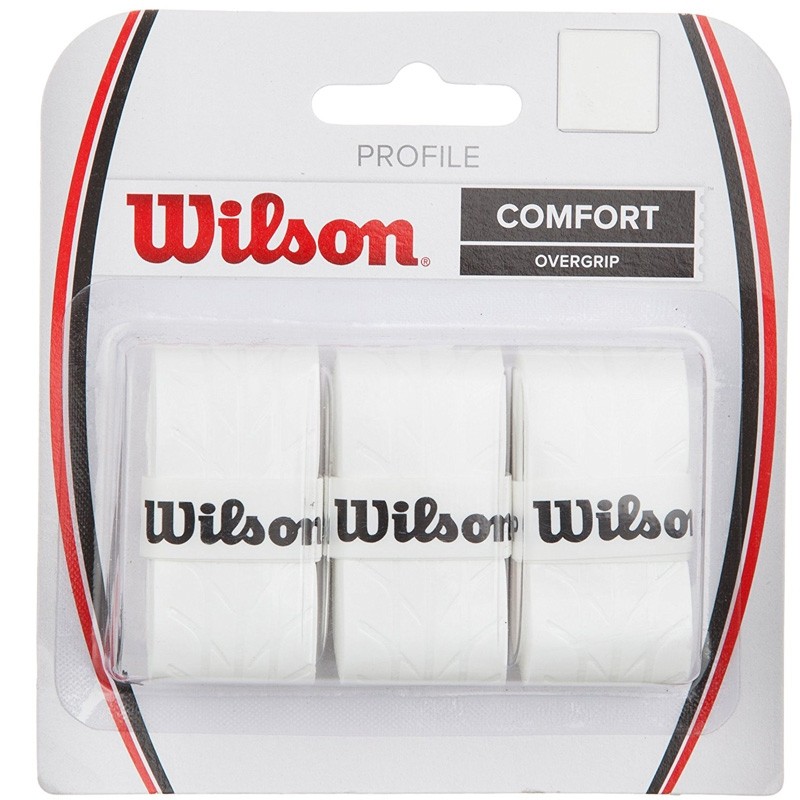 Wilson Comfort Profiel Overgrip Wit