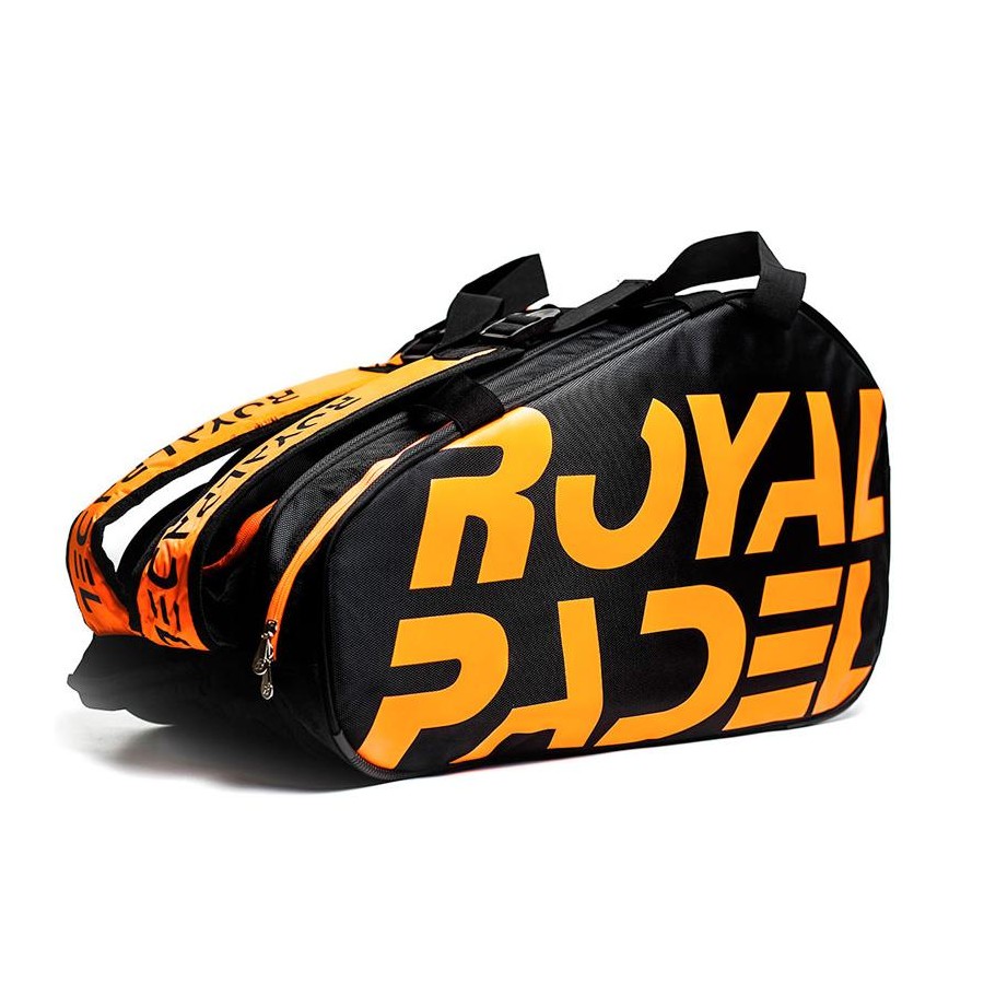 Paletero Royal Padel Negro Naranja 2020