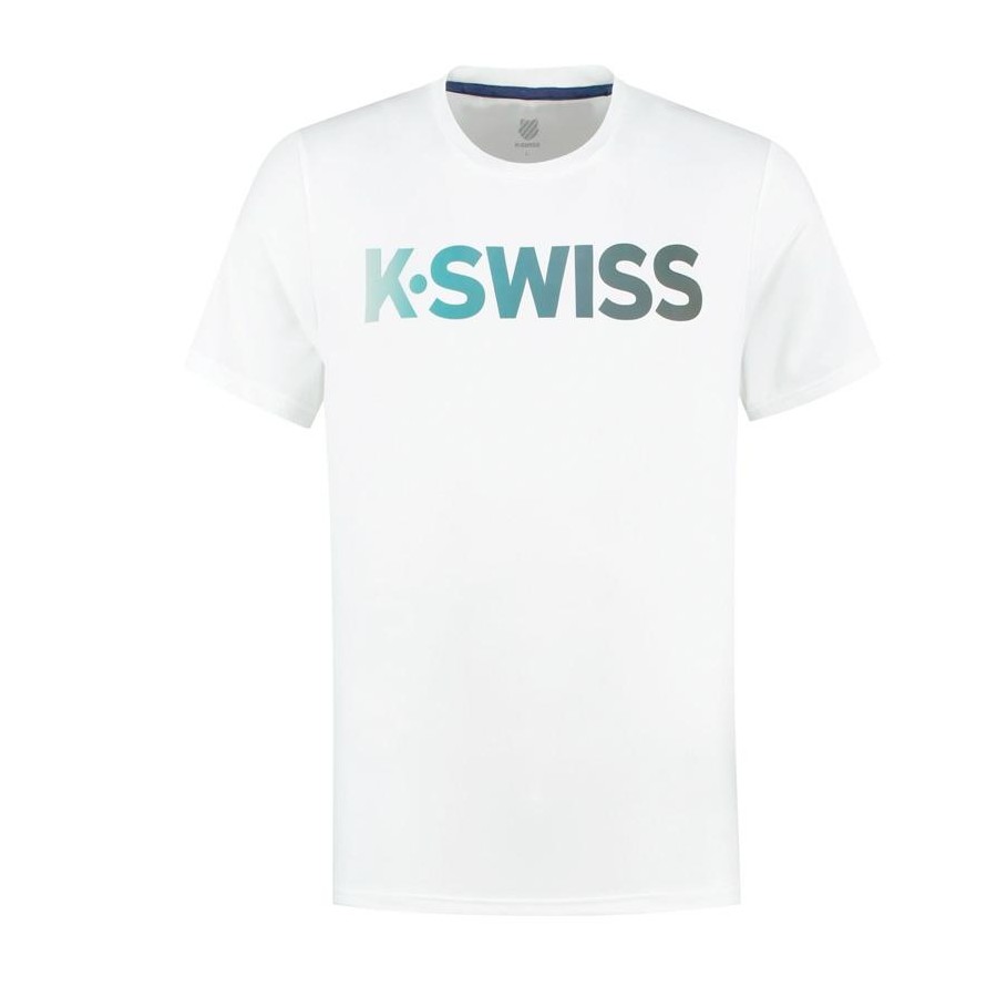 Camiseta Kswiss Hypercourt White 2020