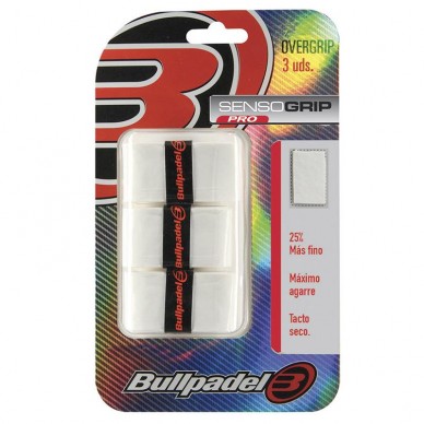 Overgrips Bullpadel Sensogrip GB1603 Blancos