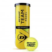 Pelotas Dunlop Team Padel 3 Unidades