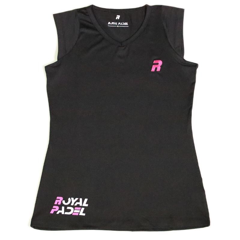 Top Royal Padel Woman Negro Top Royal Padel Woman Negro