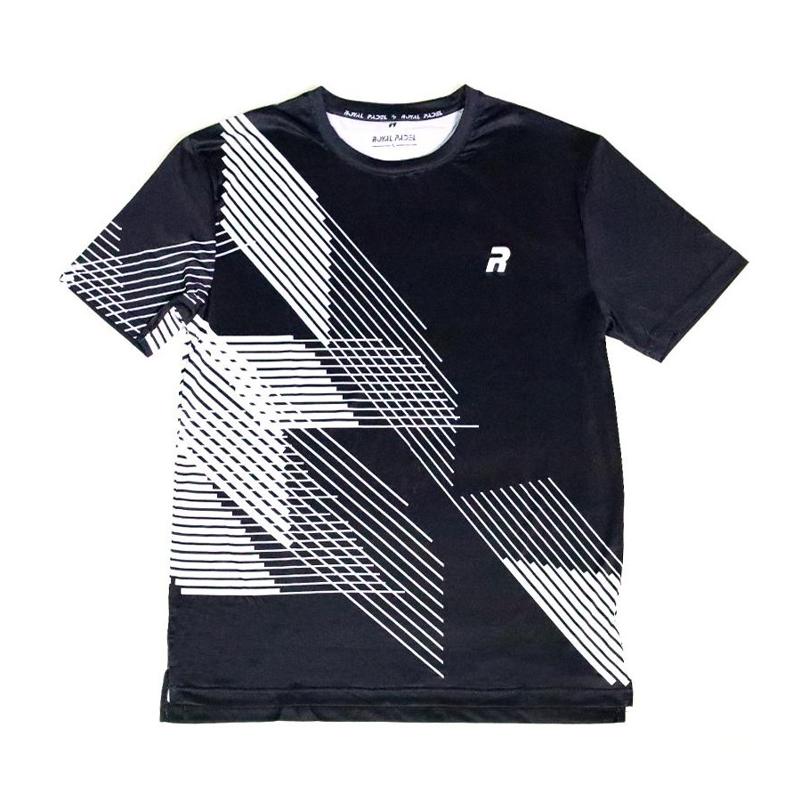 Camiseta Royal Padel Tech Negra