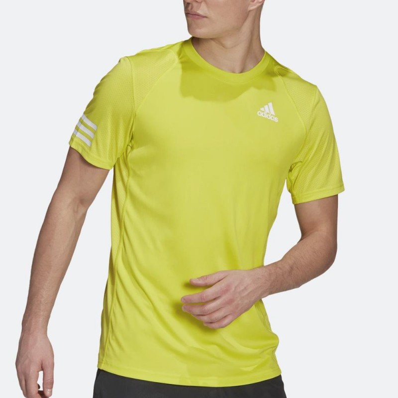 Camiseta Adidas Club 3STR Acid Yellow 2021 Camiseta Adidas Club 3STR Acid Yellow 2021